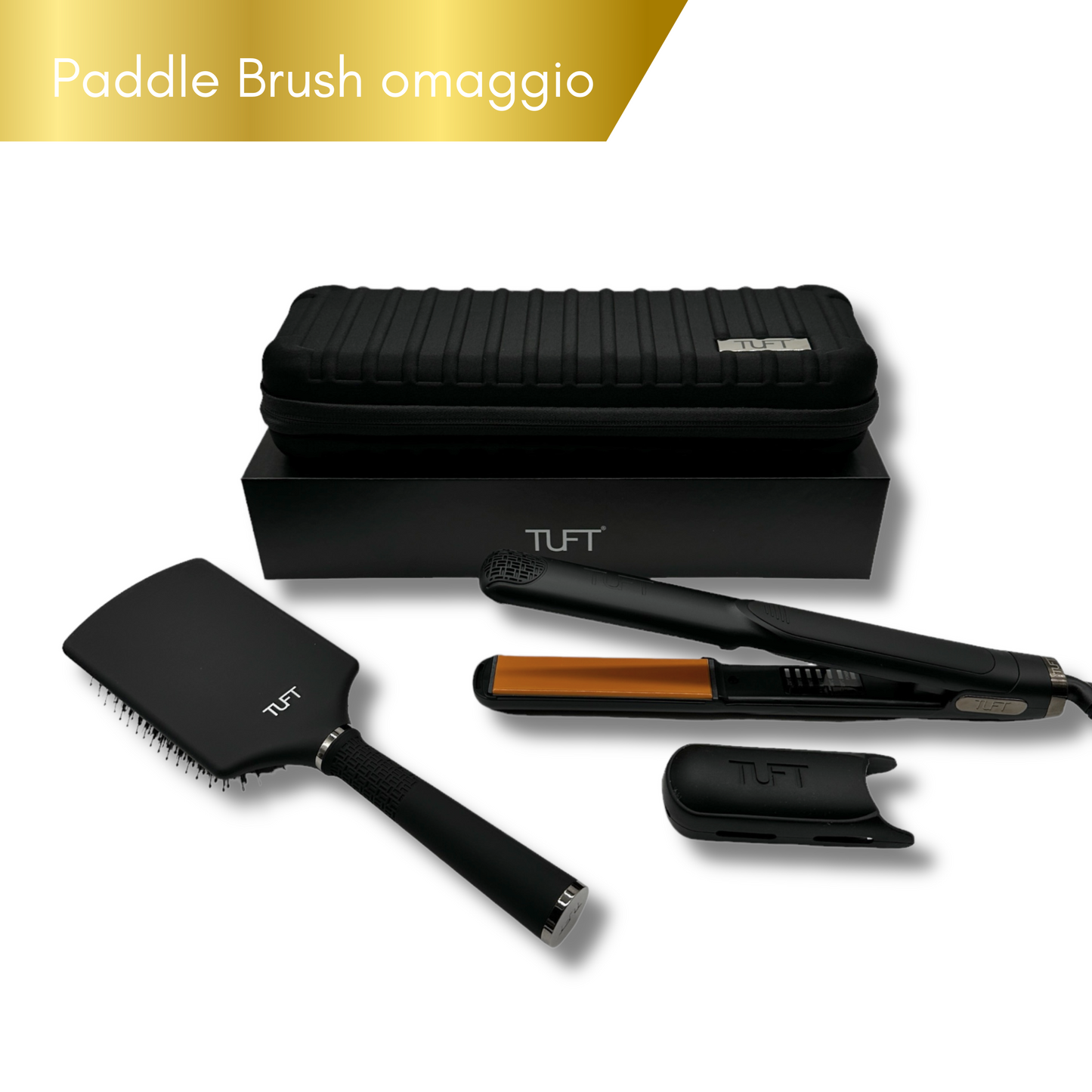 1" Diamond Plus Styler Black